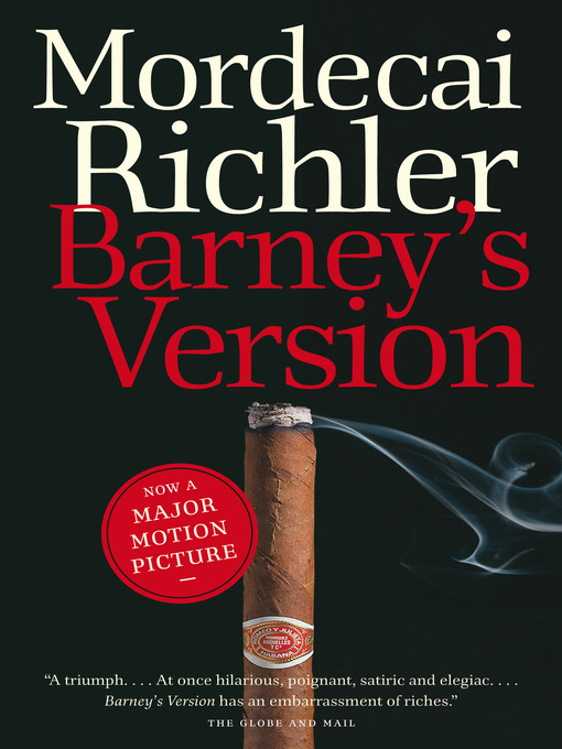 Title details for Barney's Version by Mordecai Richler - Available
